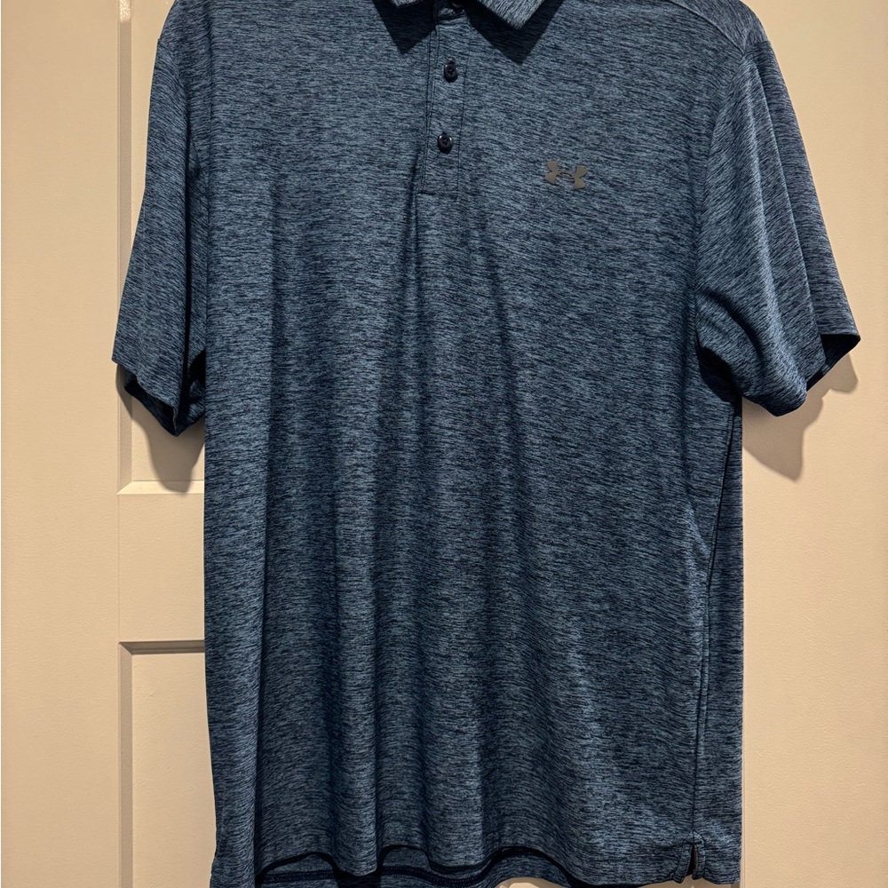 Under Armour Men's Blue Polo Shirt